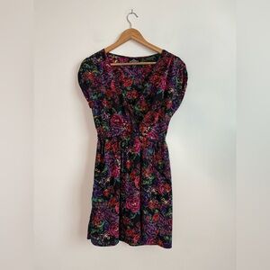 Floral V-Neck Dress